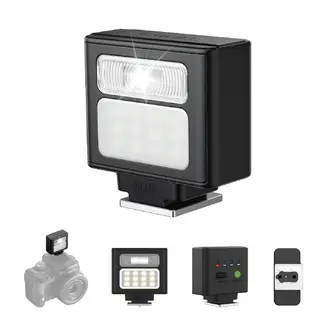 ULANZI - Mini Flash Compacto SL02 para Cámaras