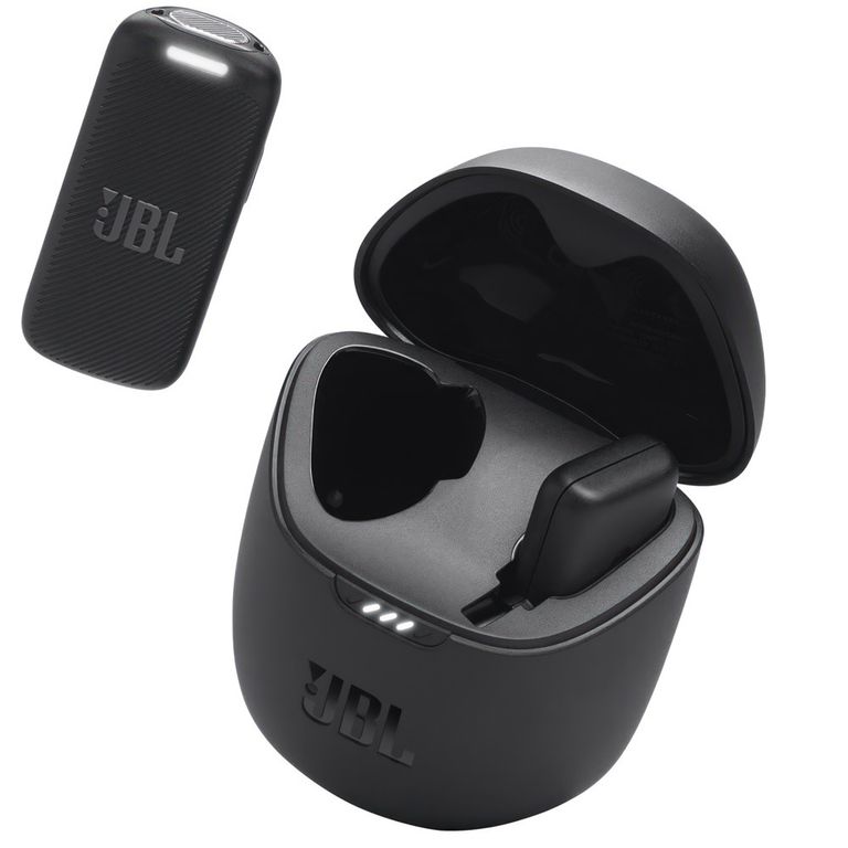 Microfono Quantum Stream Wireless USB-C Negro Inalambrico JBLSTRMWLUSBCBLKAM