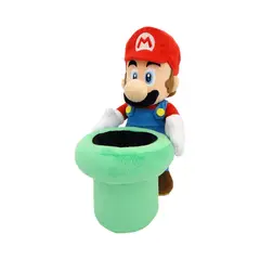 NINTENDO - Peluche Super Mario Bros Mario y Warp Pipe - Mario