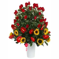 ROSATEL - Arreglo Armonía de Rosas y Flores