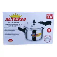 GENERICO - Olla a Presión AT900 de 9 Litros ALTESSA