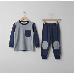 GENERICO - Hermosa Pijama para Niños Algodon Pima Peruano Suave Completa