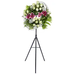 ROSATEL - Corona Pequeña Rosas y Liliums