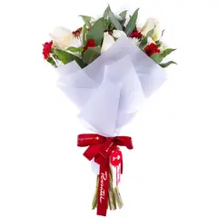 ROSATEL - Ramo con Rosas y Clavelinos