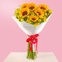 ROSATEL - Ramo Primaveral Girasoles