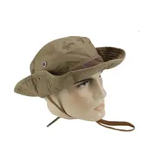 GENERICO - GORRA SOMBRERO Boonie Hat RIPSTOP BEIGE OSCURO