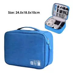 GENERICO - Bolsa Almacenamiento Bolsa de Viaje para Organizar Cables