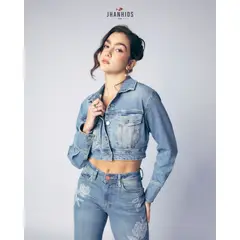 JHAN HIDS - Casaca Bolero Denim Trianna