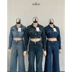 JHAN HIDS - Casaca Bolero Denim Trianna
