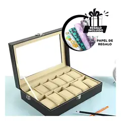 RYBIU IMPORT - Pack6 Organizador con Separadores en Negro Y+Papel de Regalo