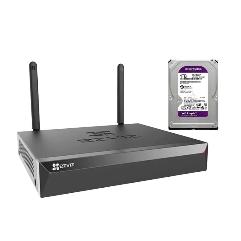 Grabador NVR X5S 8 Cámaras Wifi 3K Salida HDMI VGA Disco 1TB