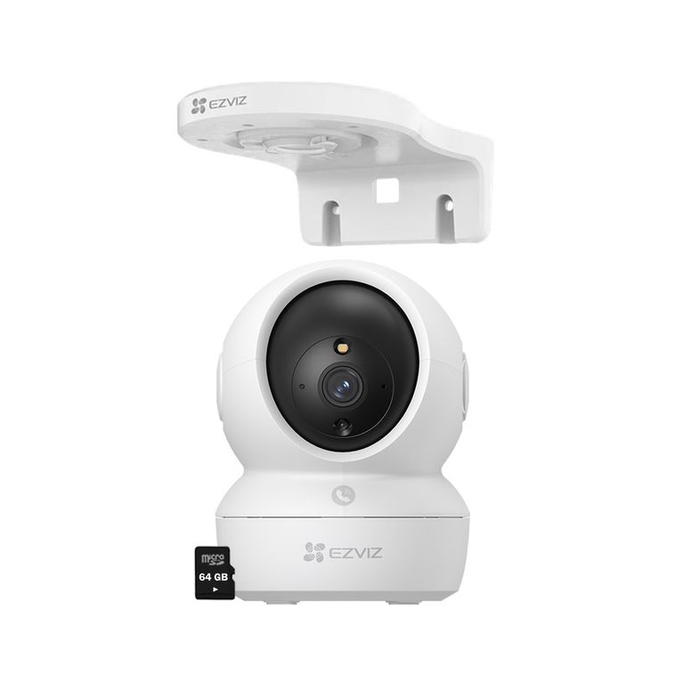 Cámara IP H6C PRO 5MP 3K 360 Botón Videollamada + Soporte Pared 64GB