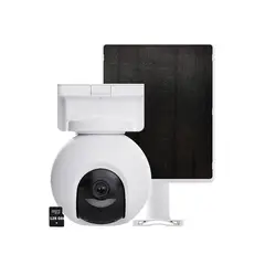 EZVIZ - Cámara CB8 PRO 4K Audio 2vías Detección Vehículo Batería Panel 128GB