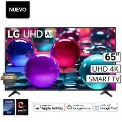 LG - Televisor 65 Smart TV 4K UHD AI ThinQ 65UA7300PSB