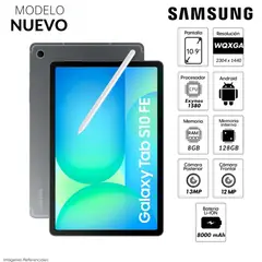SAMSUNG - Tablet Galaxy Tab S10 FE 10.9 pulg. WUXGA 128GB 8GB RAM -Gray
