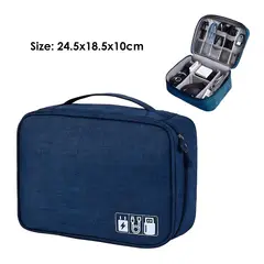 GENERICO - Bolsa Organizadora de Accesorios Electronicos Cargador Cables
