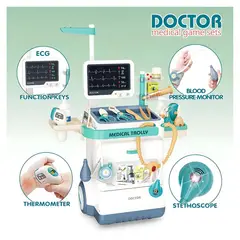 GENERICO - Set Didáctico Estación de Médico Grande para Niños - 26pcs