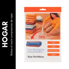 GENERICO - 1 Bolsa al vacío compresoras de ropa