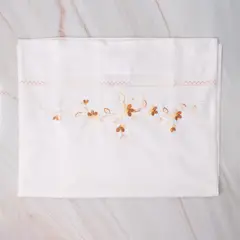 PANORAMA HOGAR - Funda para Almohada Bordada de Algodón