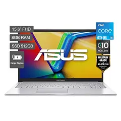 ASUS - Laptop Vivobook Core i5 1334U 8GB RAM 512GB SSD Win11 X1504VA-NJ1661W