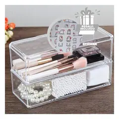 RYBIU IMPORT - Caja para Escritorio de 2 Pisos Y+Regalo Stickers