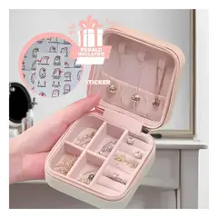 RYBIU IMPORT - Pack12 Mini Cofre para Guardar Collar Rosa Y+Regalo Stickers