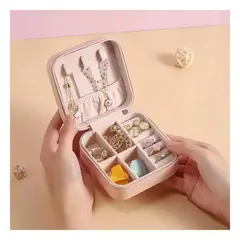 RYBIU IMPORT - Pack6 Estuche para Guardar Joyerias en Color Rosa