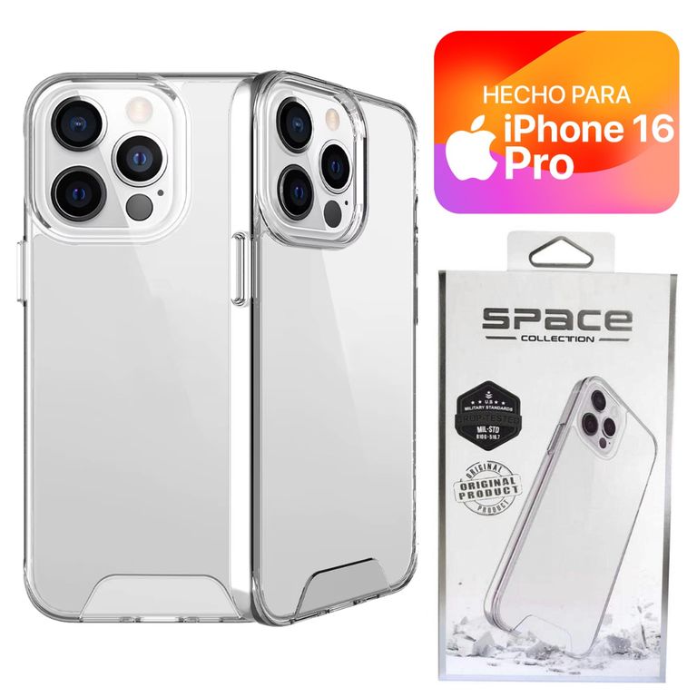 Case Para Iphone 16 Pro Transparente