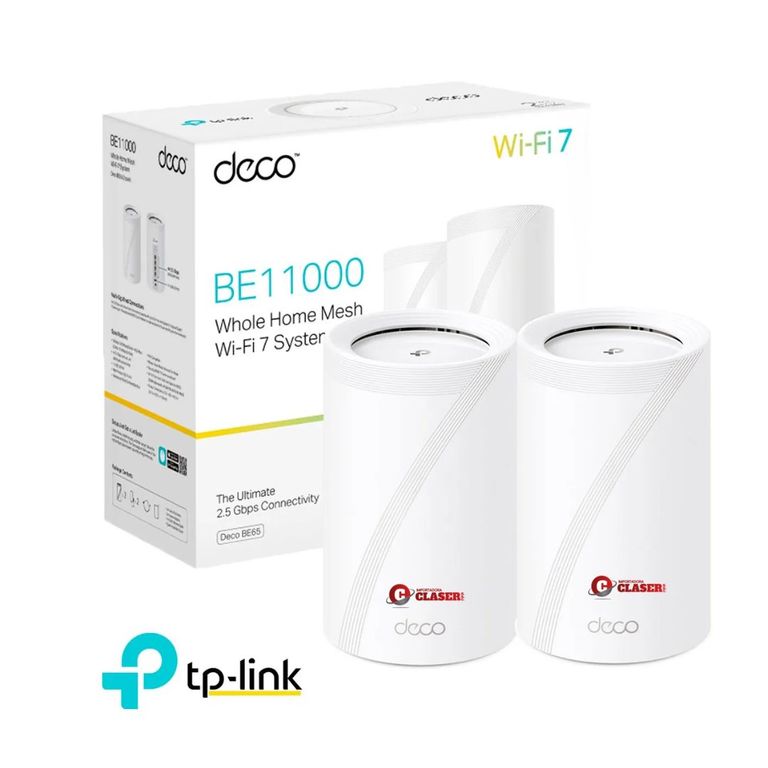 Deco BE65 2 Pack Wifi 7 Sistema Mesh BE11000