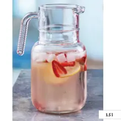 PASABAHCE - Jarra de Vidrio Hoop Pasabahche 1.50 l