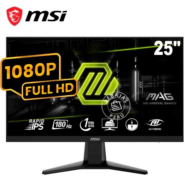 Monitor Gaming 24.5″ VA Rápido Full HD 250 Hz 0.5 ms HDR MAG255XFV