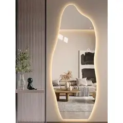 LUMINAR BRILLO & LUZ - Espejo orgánico aesthetic de 60x160cm con luces led