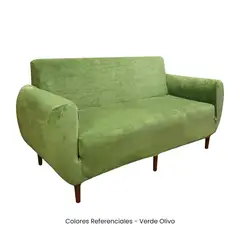 VIURE - Juego de Funda Nacional de Terciopelo para Mueble 321 - Verde Olivo