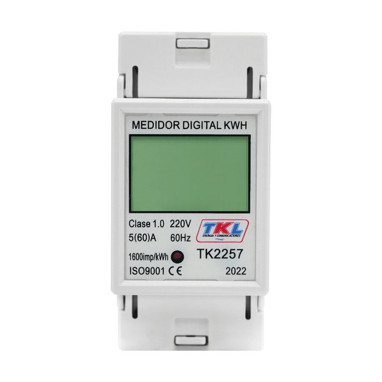 MEDIDOR DIGITAL MONOFASICO 1 MODULO 220V 60A