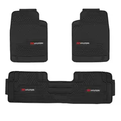 GENERICO - Piso Hyundai Universal de 3 Piezas de PVC Auto Camioneta
