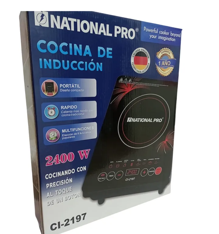 Cocina de inducción pro 2400 watts