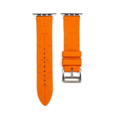 Correa Silicón con Hebilla para Apple Watch 45mm - Orange