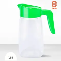 BASA - Jarra de Plastico Polipopileno GYG H20 Verde 1.6 l
