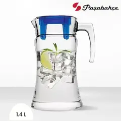 PASABAHCE - Jarra de Vidrio Azur Pasabahche Rojo 1.4 l