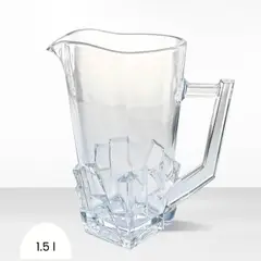 ICHIMATSU - Jarra de Vidrio Cuadrada 1.50 l