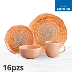CORONA - Juego de Vajillas x16 piezas Kai Oceano