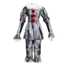 GIOIO - Disfraz Payaso Terror Halloween Cosplay Personaje XXXL