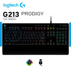 LOGITECH - TECLADO G213 PRODIGY RGB GAMING
