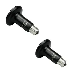 GENERICO - PACK X2 FOCO CERAMICO RESISTENCIA INCUBADORA REPTILES 100W 220V