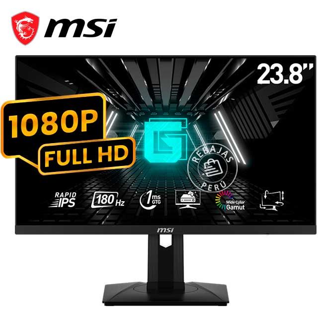 Monitor Gaming G244PF E2 238” FHD 180Hz 1ms IPS Pivot FreeSync HDR