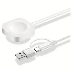 GENERICO - Cargador Magnético Para Samsung Galaxy Watch 7, 6, 5, 4