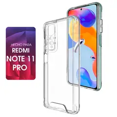 SPACE - Case Para Redmi 11 Pro Transparente