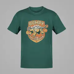 GENERICO - Camiseta de Dinosaurio Bumpy Polo para Niños Dino Algodon Verde