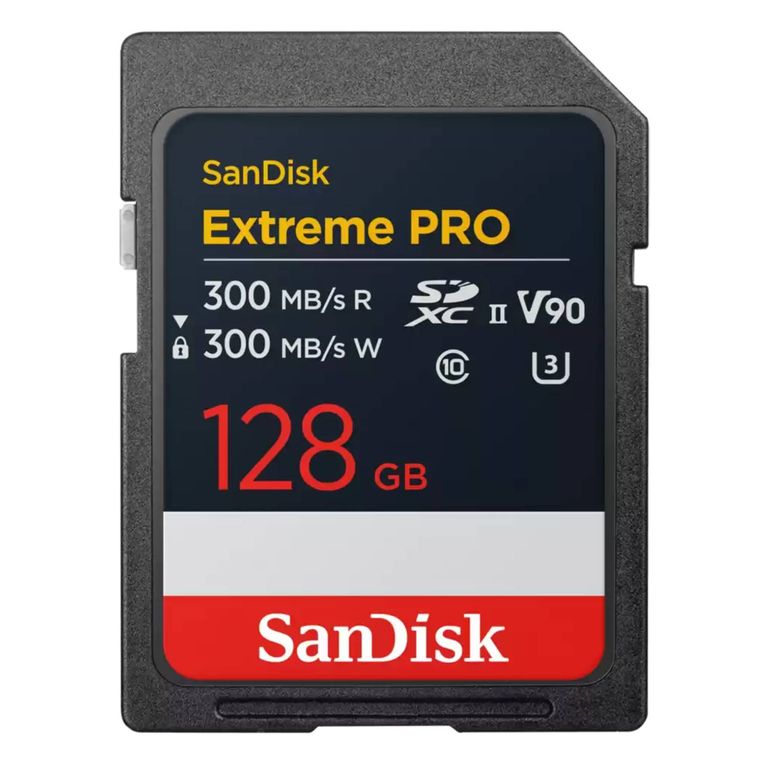MEMORIA EXTREME PRO SDXC UHS-II 128GB V90 U3 C10 300MBS RW