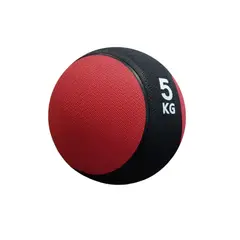 GENERICO - Pelota O Balón Medicinal 5 Kg Con Rebote Funcional Rojo